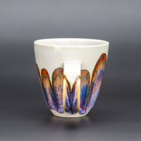 Image 3 of Purple Rainbow/Rust Arches - Tall Mug