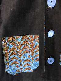 Image 3 of VESTE UNISEXE 3 POCHES UPSEW x REMAKING 1 / INDIGO / COLLAB EXCLUSIVE