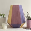 Table lamp PAULA - Lavender, vanilla & light mauve