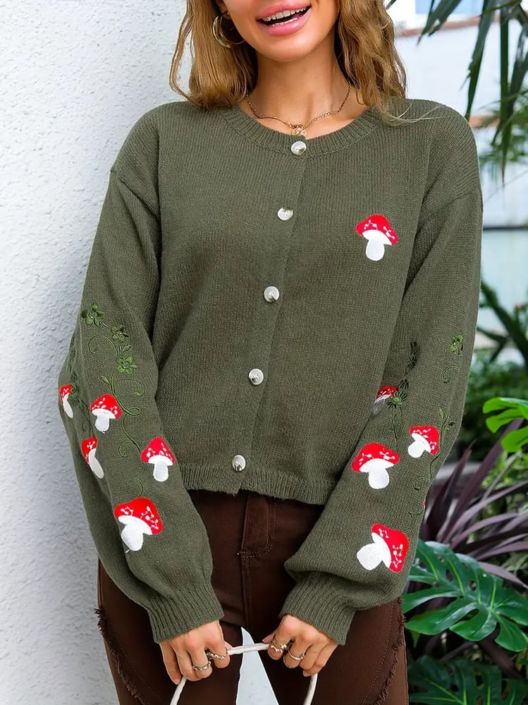 Image of Mushroom Cardigan ๐
