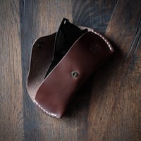 Image 2 of Glasses case (dark brown)