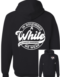 Image 2 of Lung Cancer Awareness Hoodie