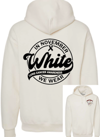 Image 1 of Lung Cancer Awareness Hoodie