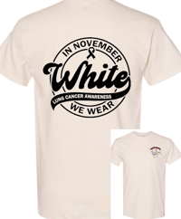 Image 2 of Lung Cancer Awareness Tee