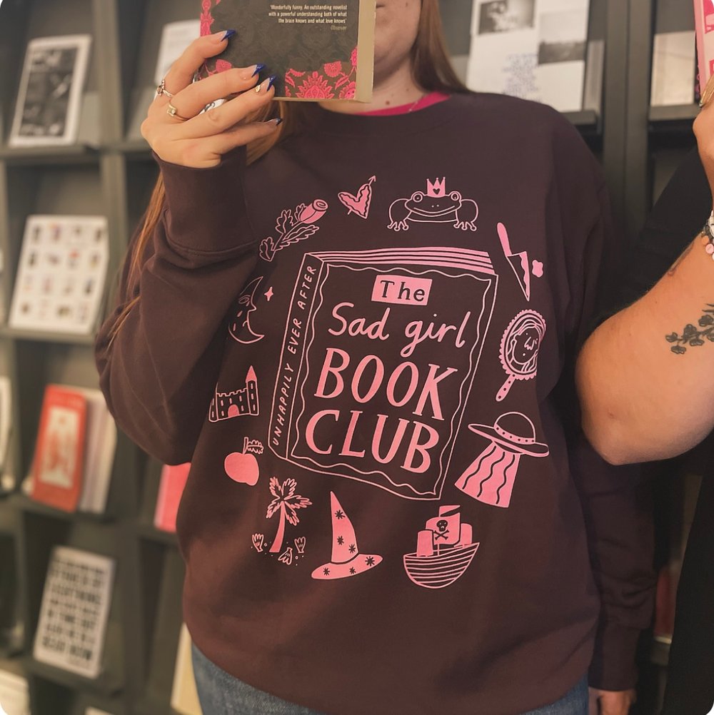 Image of Sad Girl Book Club Sweatshirt 