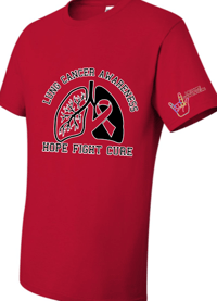 Image 3 of Lung Cancer Awareness HFC Tee