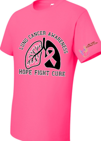 Image 4 of Lung Cancer Awareness HFC Tee