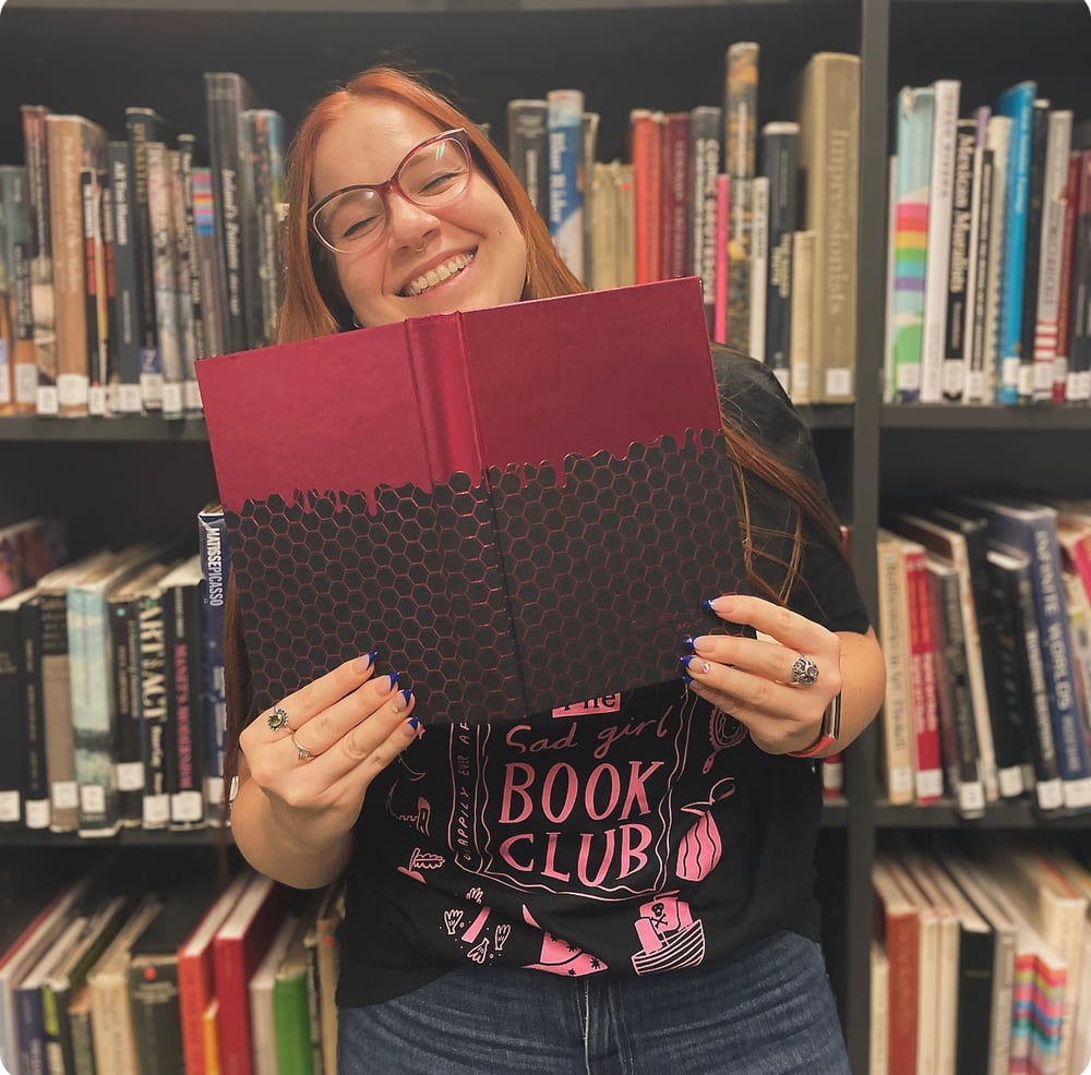 Image of Sad Girl Book Club T-Shirt