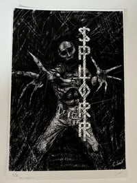 SPLORR "Rays turn to dust" Limited Art-Print. Signed and numbered by C.Saar