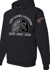 Image 5 of Lung Cancer Awareness HFC Hoodie
