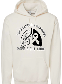 Image 6 of Lung Cancer Awareness HFC Hoodie