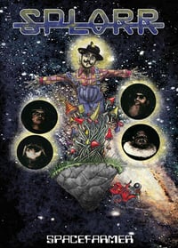 SPLORR "SPACE FARMER" Limited Art-Print. Signed and numbered by C.Saar