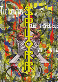 SPLORR "TIME IS NEAR" Limited Art-Print. Signed and numbered by C.Saar