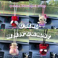 Image 1 of Crochet Car Hangers