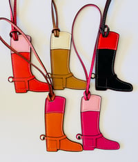 These Boots Were Made For Walking bag charm.