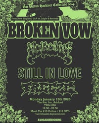 VVxHC 004 - BROKEN VOW (USA) + NO RELIEF, STILL IN LOVE, FREEZE