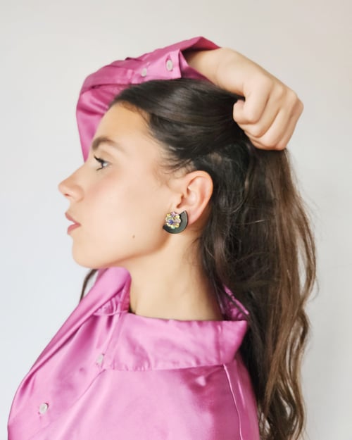 Image of Pendientes RITA - Verde limón