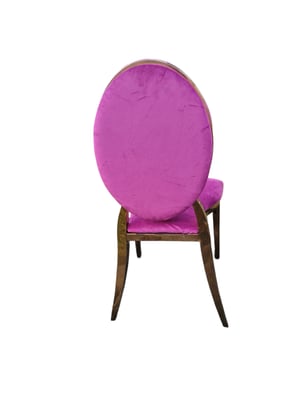 Image of Gold  and Silver lux chairs  many  colors velvet 