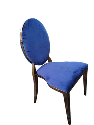 Image of Gold  and Silver lux chairs  many  colors velvet 