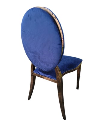 Image of Gold  and Silver lux chairs  many  colors velvet 