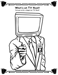 Image 3 of TVheadATX and Friends Propaganda Coloring Book