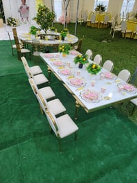 Image 7 of Kid luxury chair top and bottom  cushions 