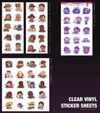 Image 1 of Clear Sticker Sheets / Catalog