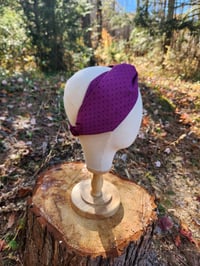 Image 2 of Berry Dot Turban Twist Headband 