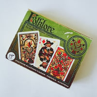 Image 1 of Vintage Austrian "Folklore" Playing Cards