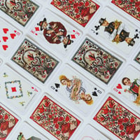 Image 2 of Vintage Austrian "Folklore" Playing Cards