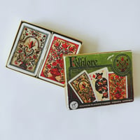 Image 3 of Vintage Austrian "Folklore" Playing Cards