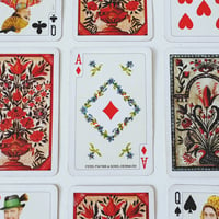 Image 5 of Vintage Austrian "Folklore" Playing Cards