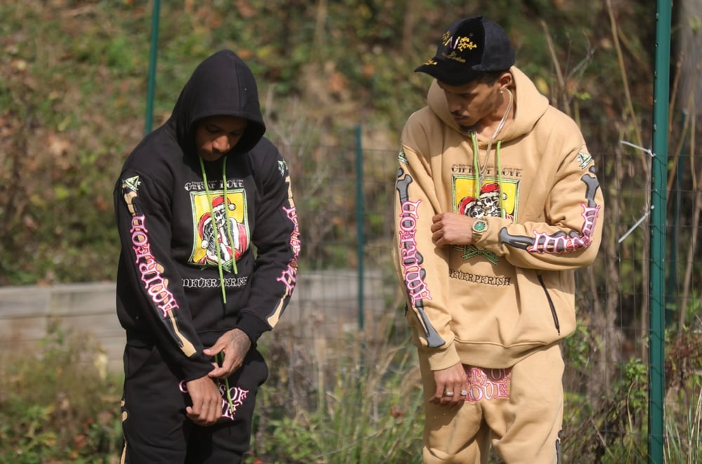 Image of "Gifts Of Love" jogger set.