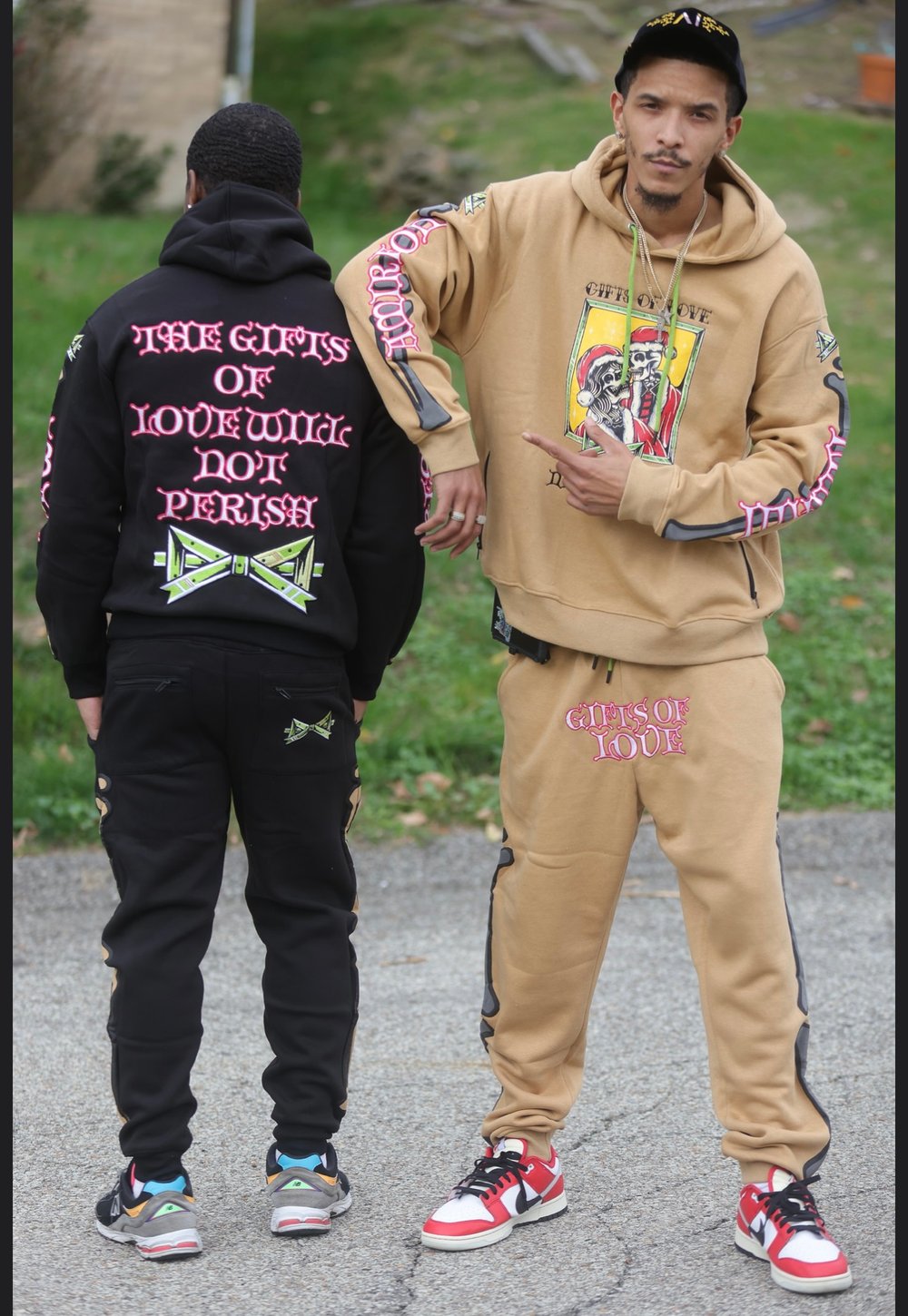 Image of "Gifts Of Love" jogger set.
