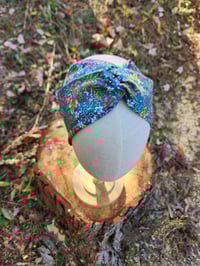Image 1 of Foliage in Bloom Turban Twist Headband 