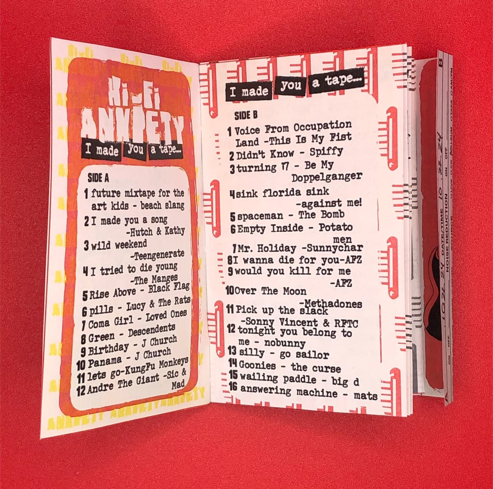 Hi-Fi Anxiety I Made You A Tape - Mixtape and Zine