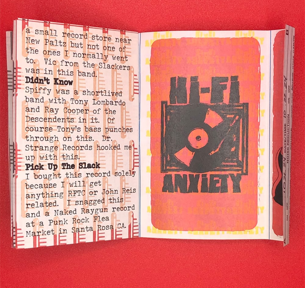 Hi-Fi Anxiety I Made You A Tape - Mixtape and Zine