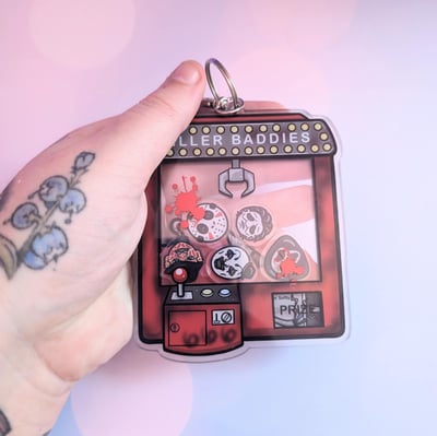 Image of Horror Icons Shaker Keychain