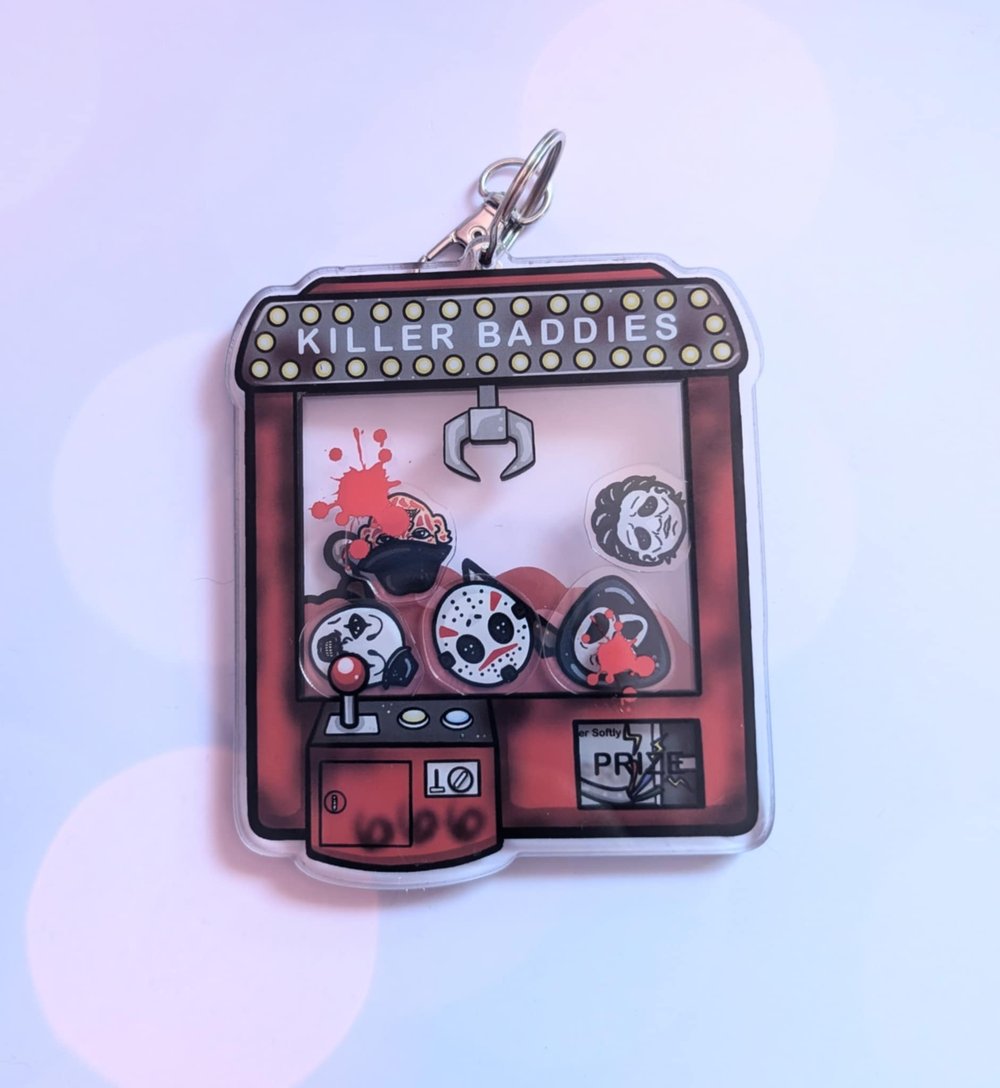 Image of Horror Icons Shaker Keychain