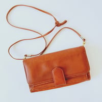 Image 1 of Soft Leather Clutch Purse