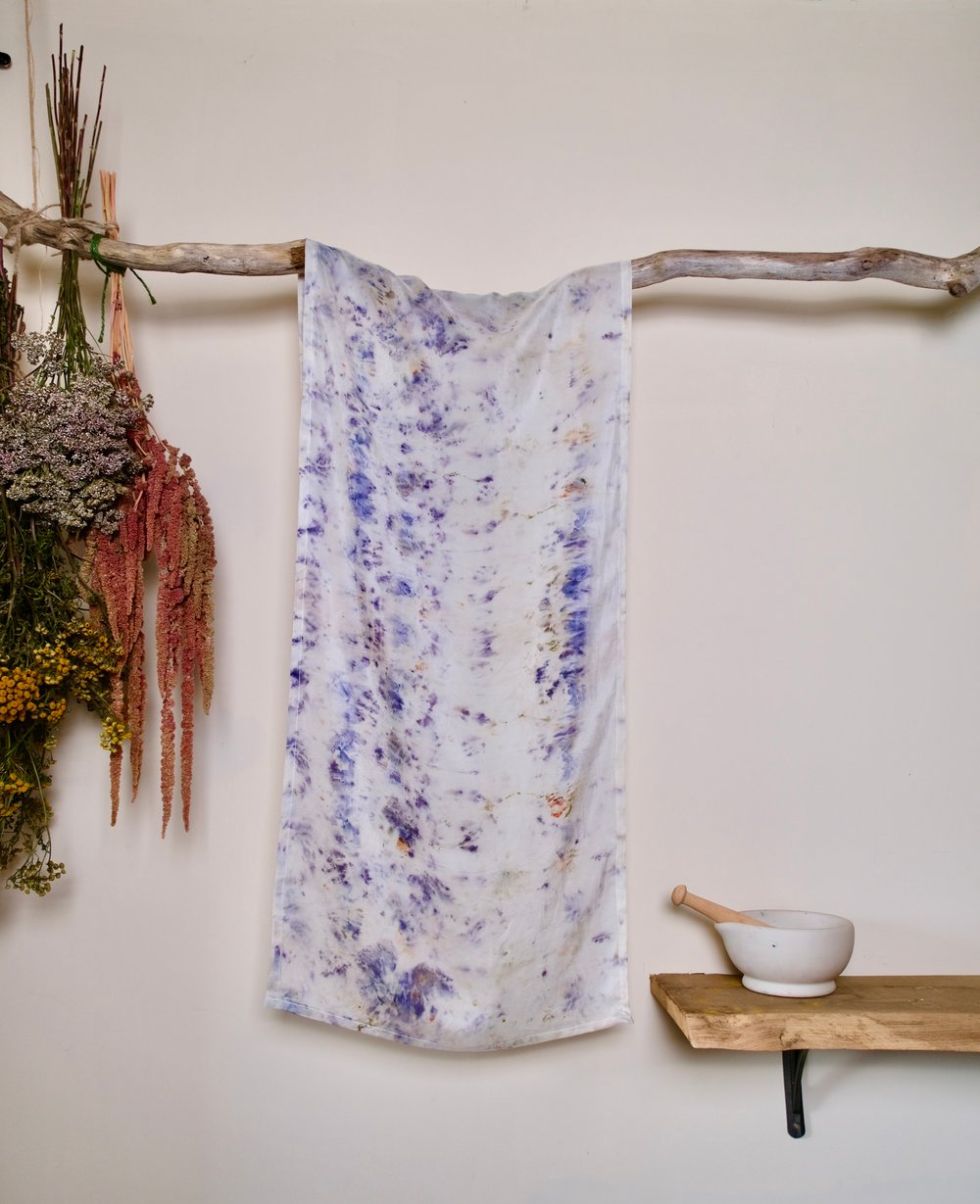 Image of Azurite - Silk Scarf