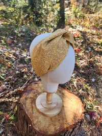 Image 2 of Maize Floral Turban Twist Headband 