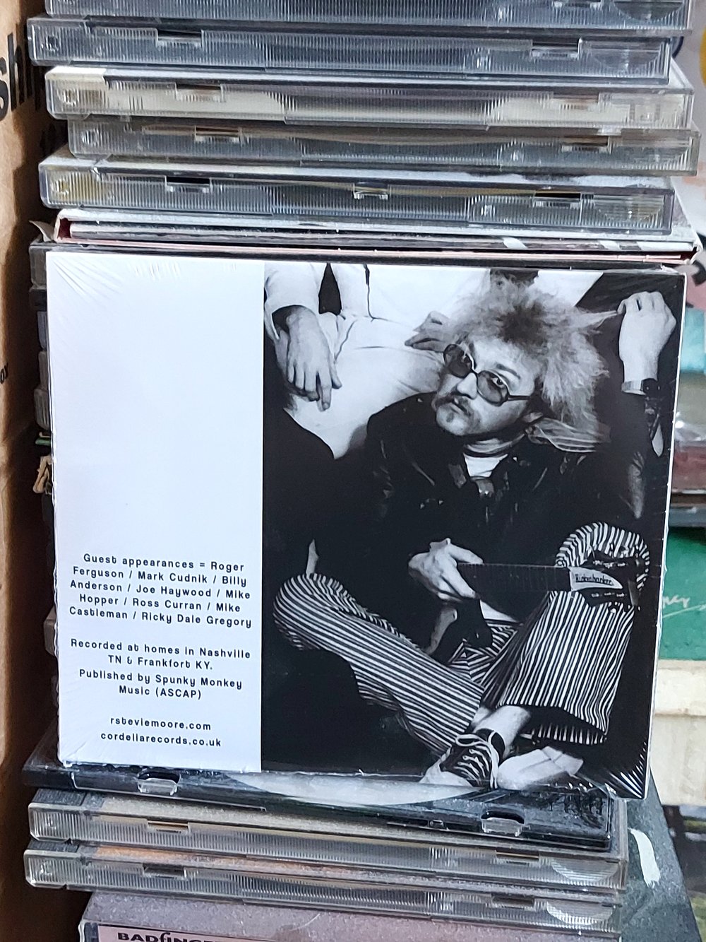 *LAST IN STOCK* Signed 2xCD R. Stevie Moore - Swing And A Miss / Sheetrock