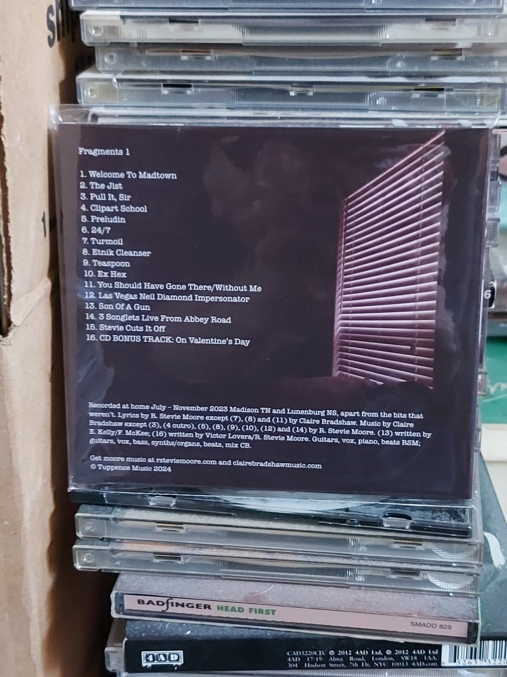 *LAST FEW* Fragments 1 (2024) CD