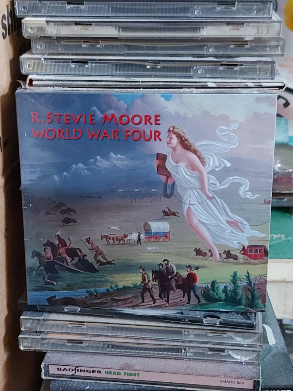 *LAST AND ONLY* Signed 2xCD R. Stevie Moore - World War Four