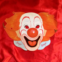 Image 1 of Bozo (The Clown) - Capitol Records Promotional mask with Childrens Book (1950s)