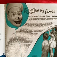 Image 6 of Bozo (The Clown) - Capitol Records Promotional mask with Childrens Book (1950s)