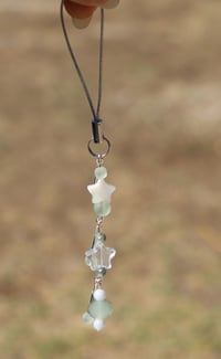 Image 2 of sage and star keychain