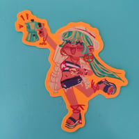 cuban miku sticker