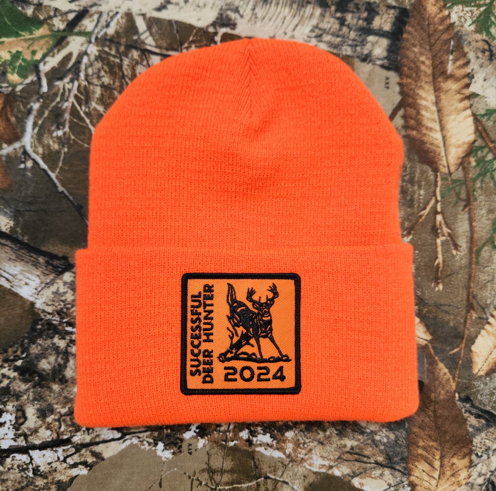 Image of Blaze Orange Huntin' cap